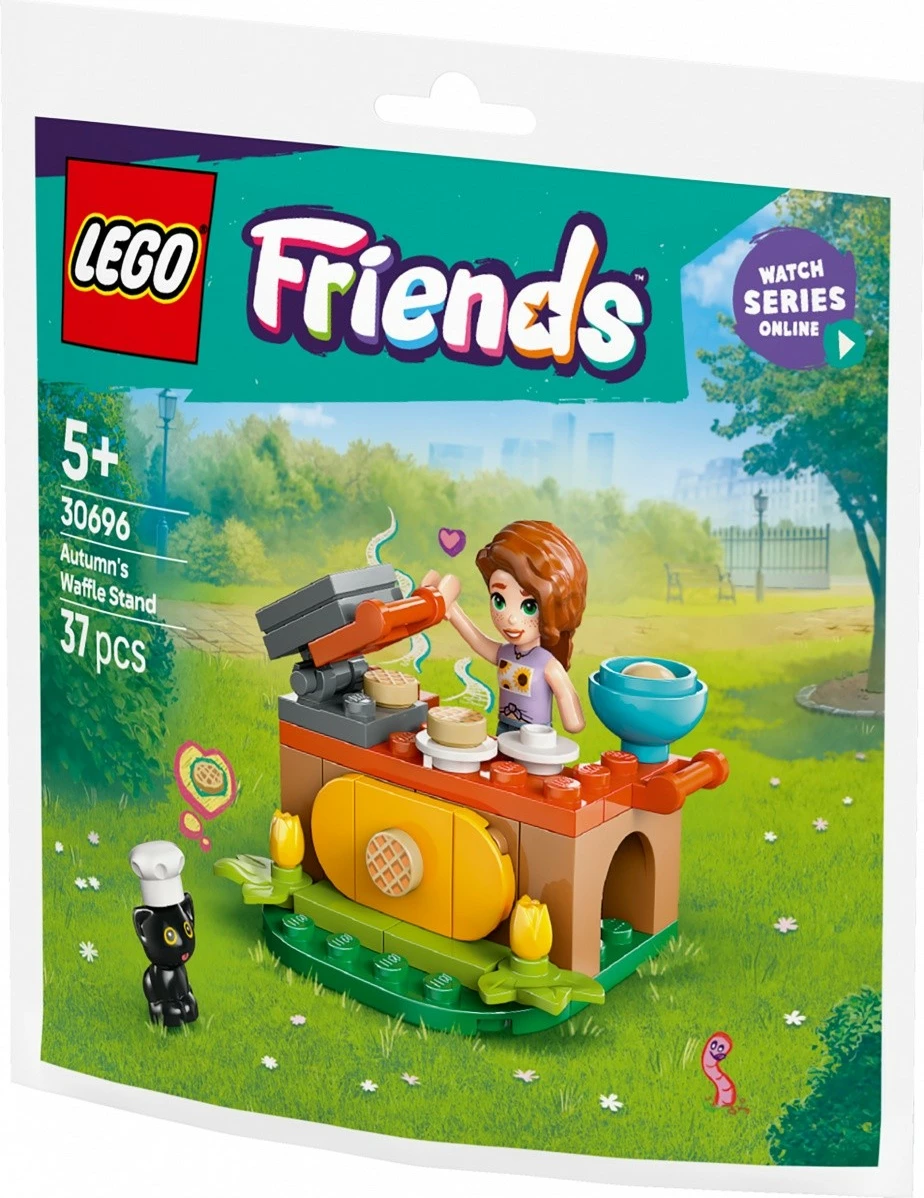 Stojnica za vaflje Autumn, igralni set LEGO Friends 30696, 37 kosov