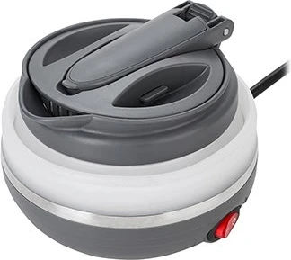 Električni čajnik 0,6 L, 750 W, črn in bel Adler AD 1279