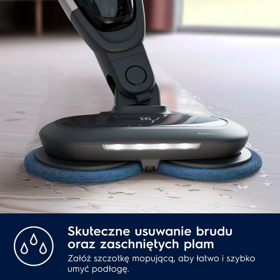 Sesalnik brez kabla Electrolux ES52B25WET, 300 ml, 55 min, temno modra, z dodatki