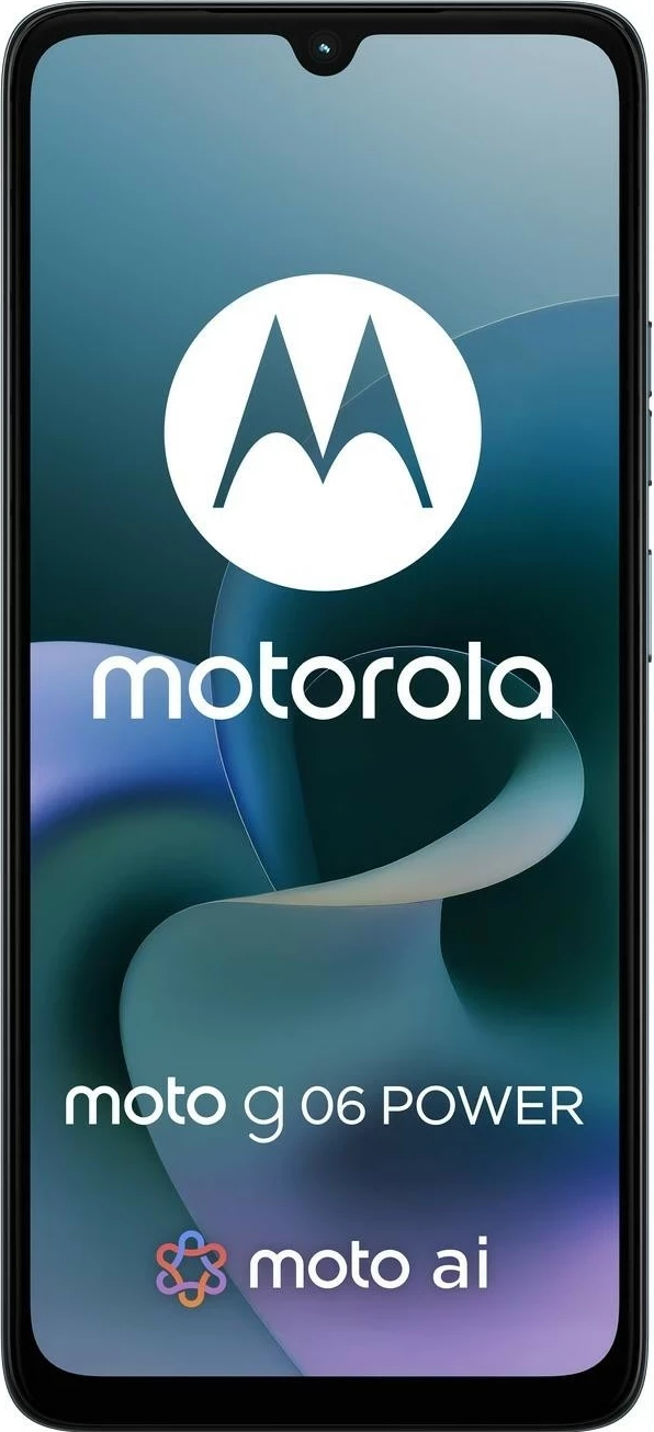 Pametni telefon Motorola Moto G06 Power, 4/64GB, Dual SIM, modra