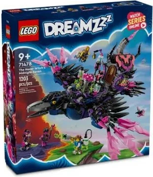 Set za sestavljanje LEGO DREAMZzz Northern Raven Neverknow, 71478, 1203 kosov, večbarven