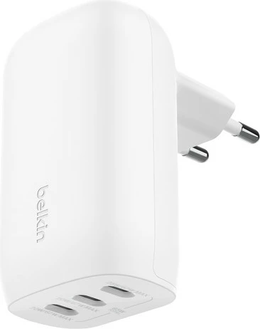 Hitri polnilec 67 W, 3 USB-C vrata, bel Belkin WCC002VFWH