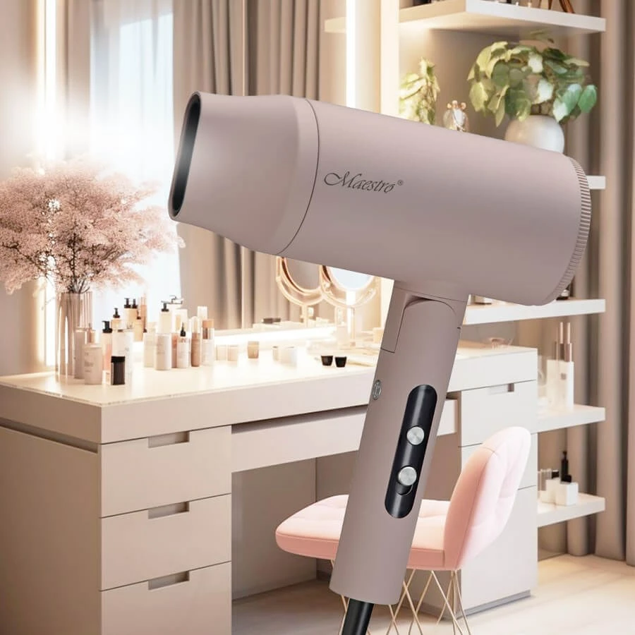 Sušilnik za lase Maestro MR-232, 2000 W, rožnat