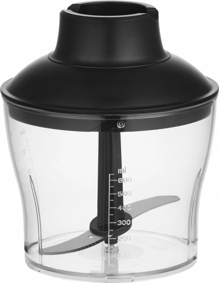 Ročni mešalnik s sekljalnikom in metlico, 1500 W, inox/črn, set Concept TM5520