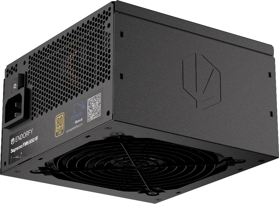 Napajalnik 850 W, modularen, črn Endorfy Supremo FM6 Gold