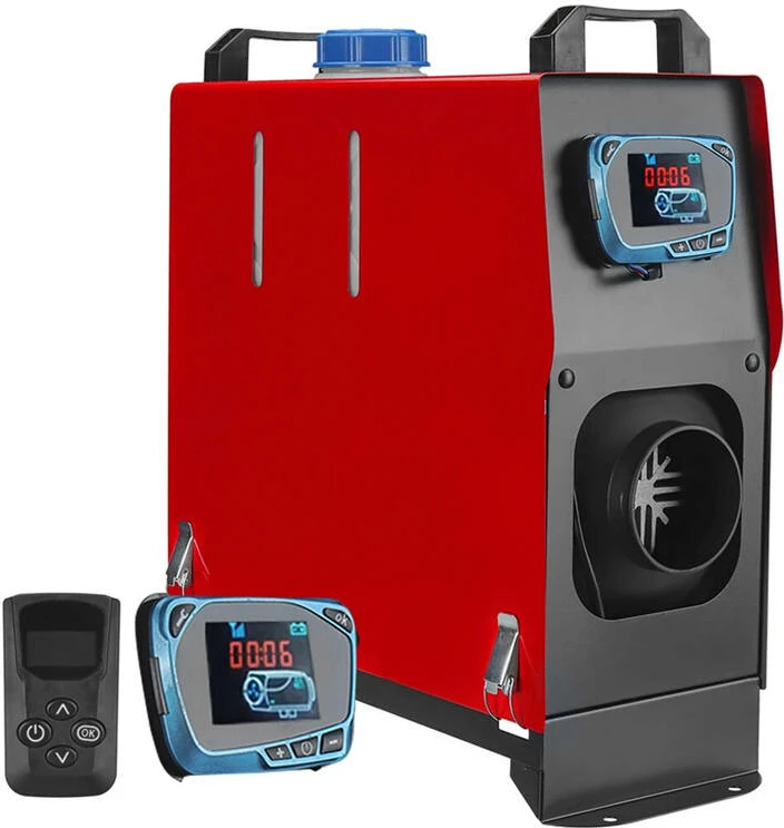 Parkirni grelec, 5 kW, 12 V, z daljinskim upravljalnikom, rdeč, Blitzwolf BW-AH-V2B