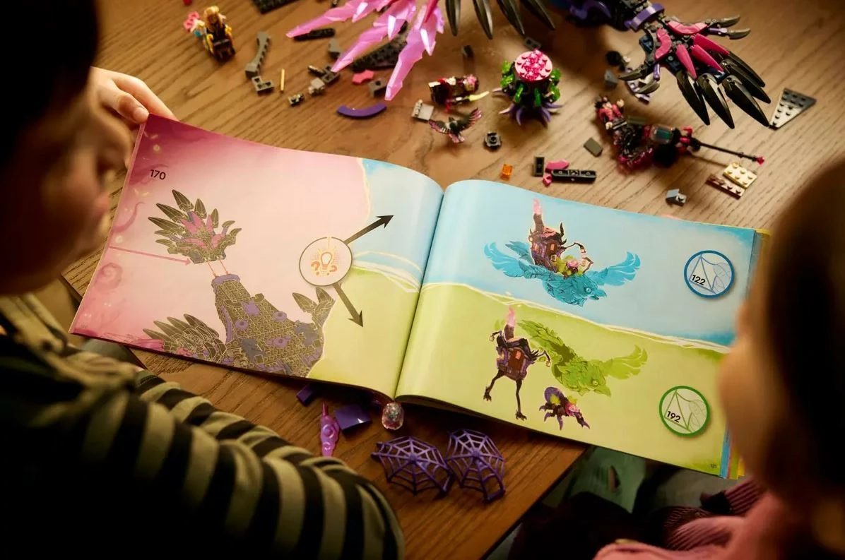 Set za sestavljanje LEGO DREAMZzz Northern Raven Neverknow, 71478, 1203 kosov, večbarven