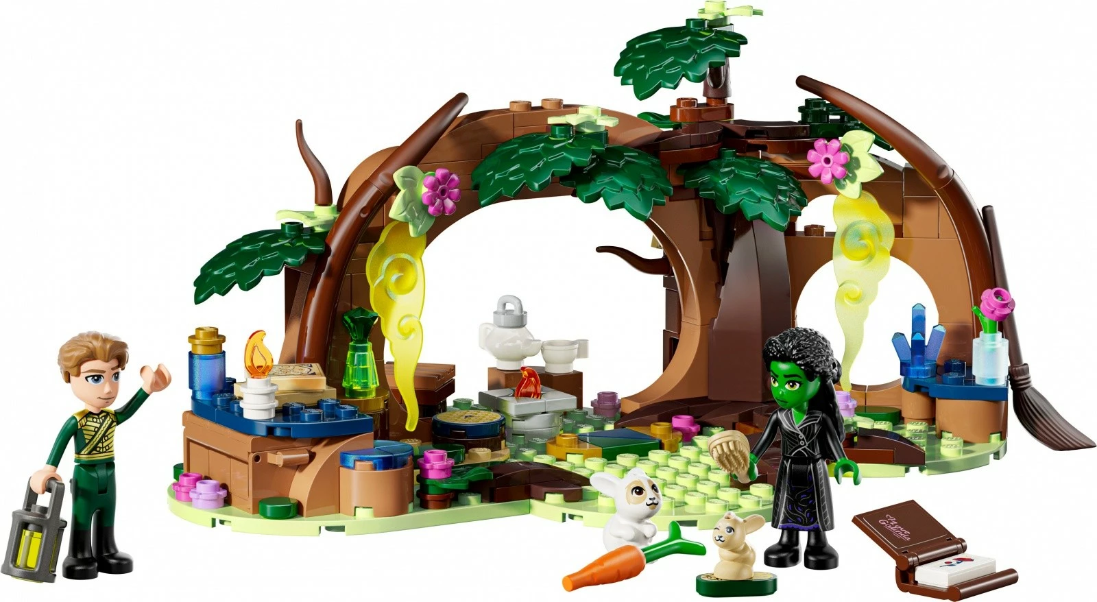 Gozdno zavetišče Elphaba, set za gradnjo LEGO Wicked 75687, 228 kosov, plastika, 7+