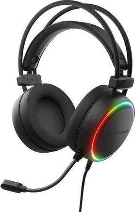 Gaming slušalke Neon 613 G2 RGB, Genesis, z mikrofonom, z žico, črne
