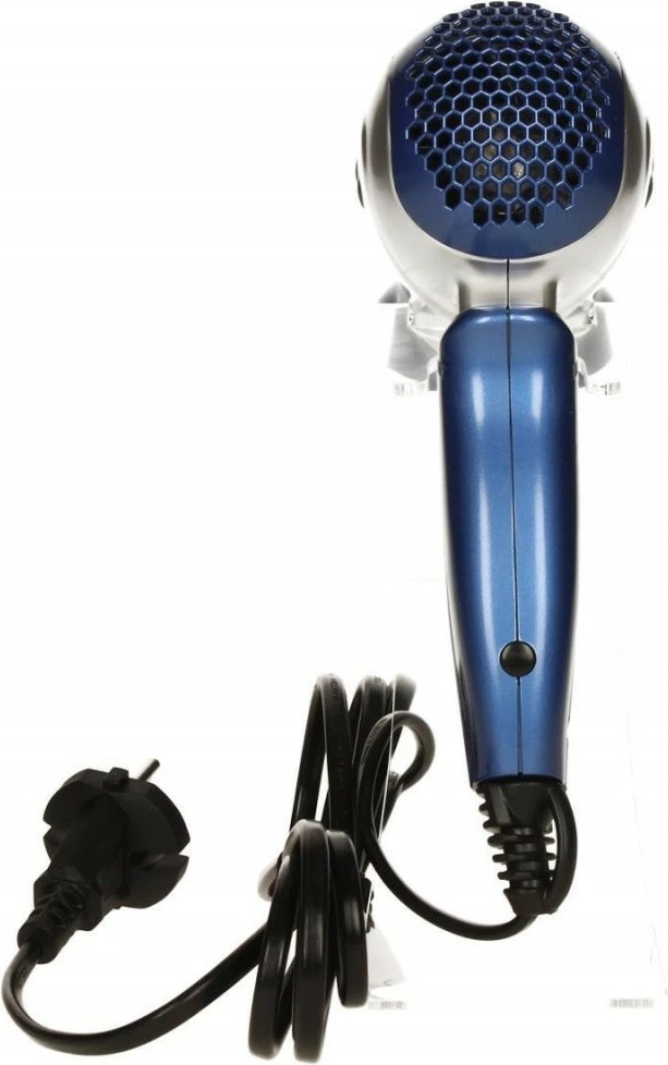 Sušilnik za lase Lafe SWS-001.1, 1200 W, 3 hitrosti, zložljiv ročaj, s koncentratorskim nastavkom, modro/srebrn