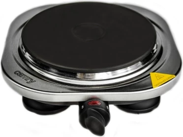 Enoploščna električna kuhalna plošča, Adler CR 6510, 1500 W, 185 mm, 5-stopenjska regulacija, inox