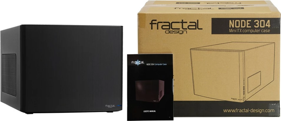 Računalniško ohišje Mini ITX, črno, Fractal Design Node 304