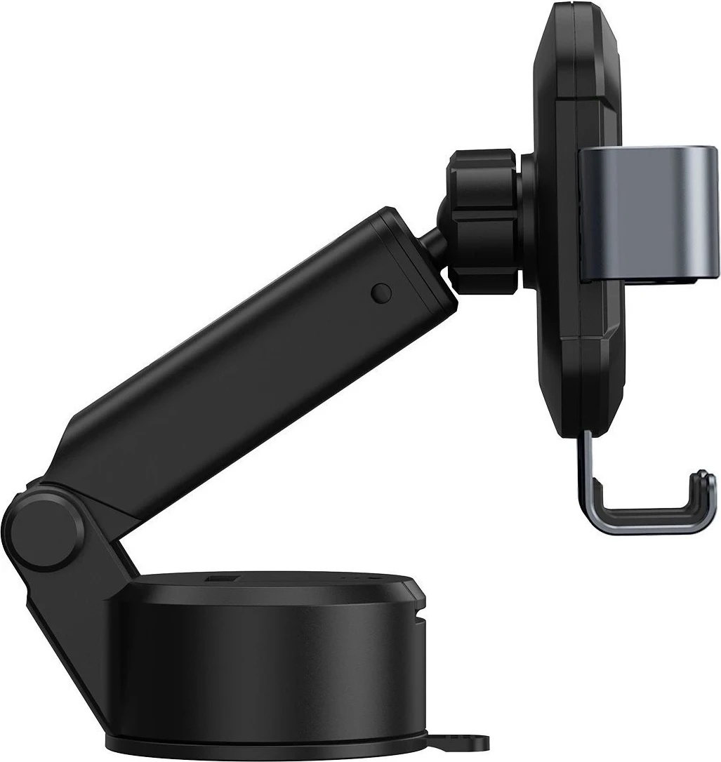 Avtomobilski nosilec z vakuumsko pritrdilno ploščo Baseus Tank, črn