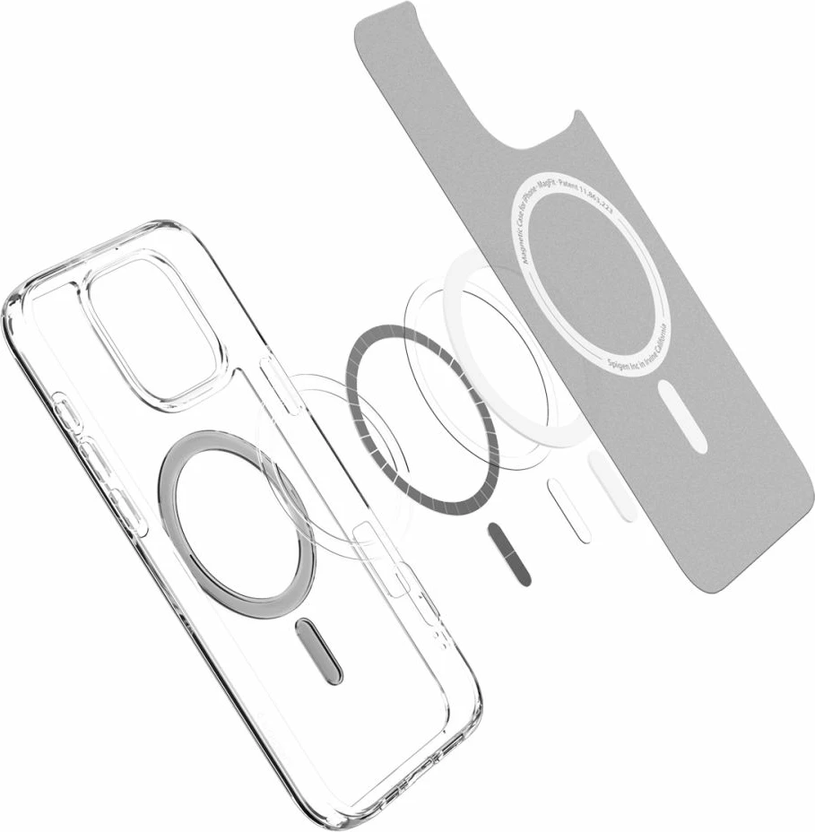 Zaščitni ovitek Ultra Hybrid Mag z MagSafe Spigen za iPhone 16 Pro, grafit