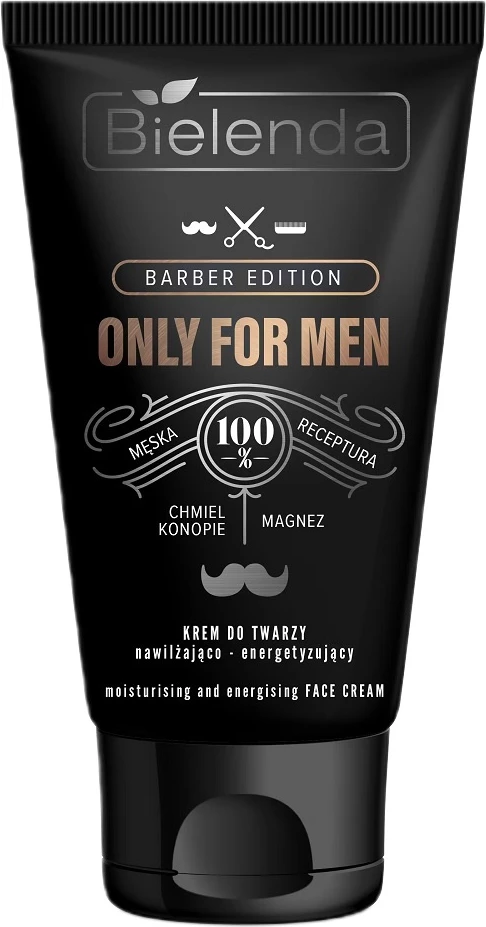 Krema po britju in vlažilna Only For Men Barber Edition Bielenda, 50 ml