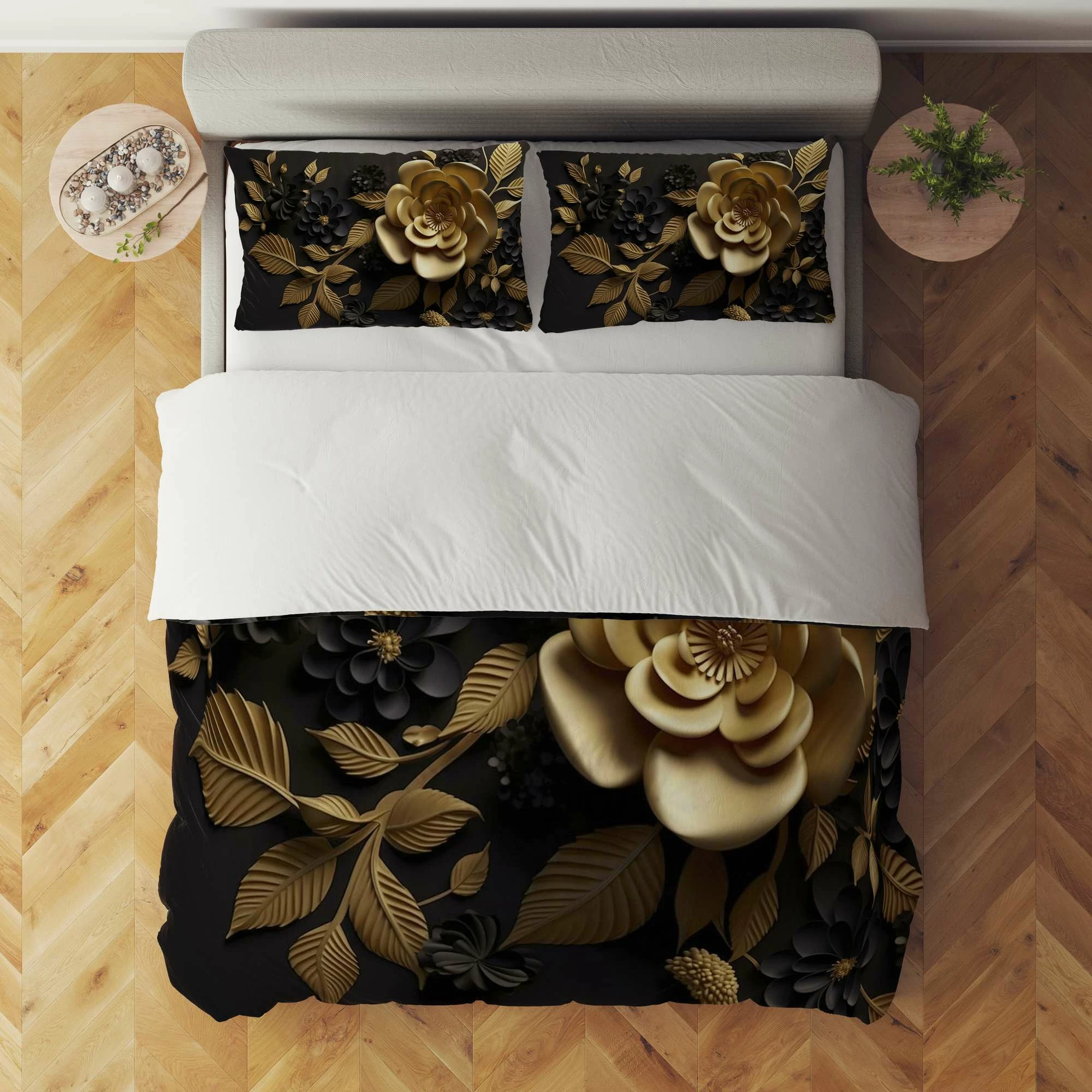 Komplet prevlek za odejo King, L'essentiel, FLW_DVT25-18