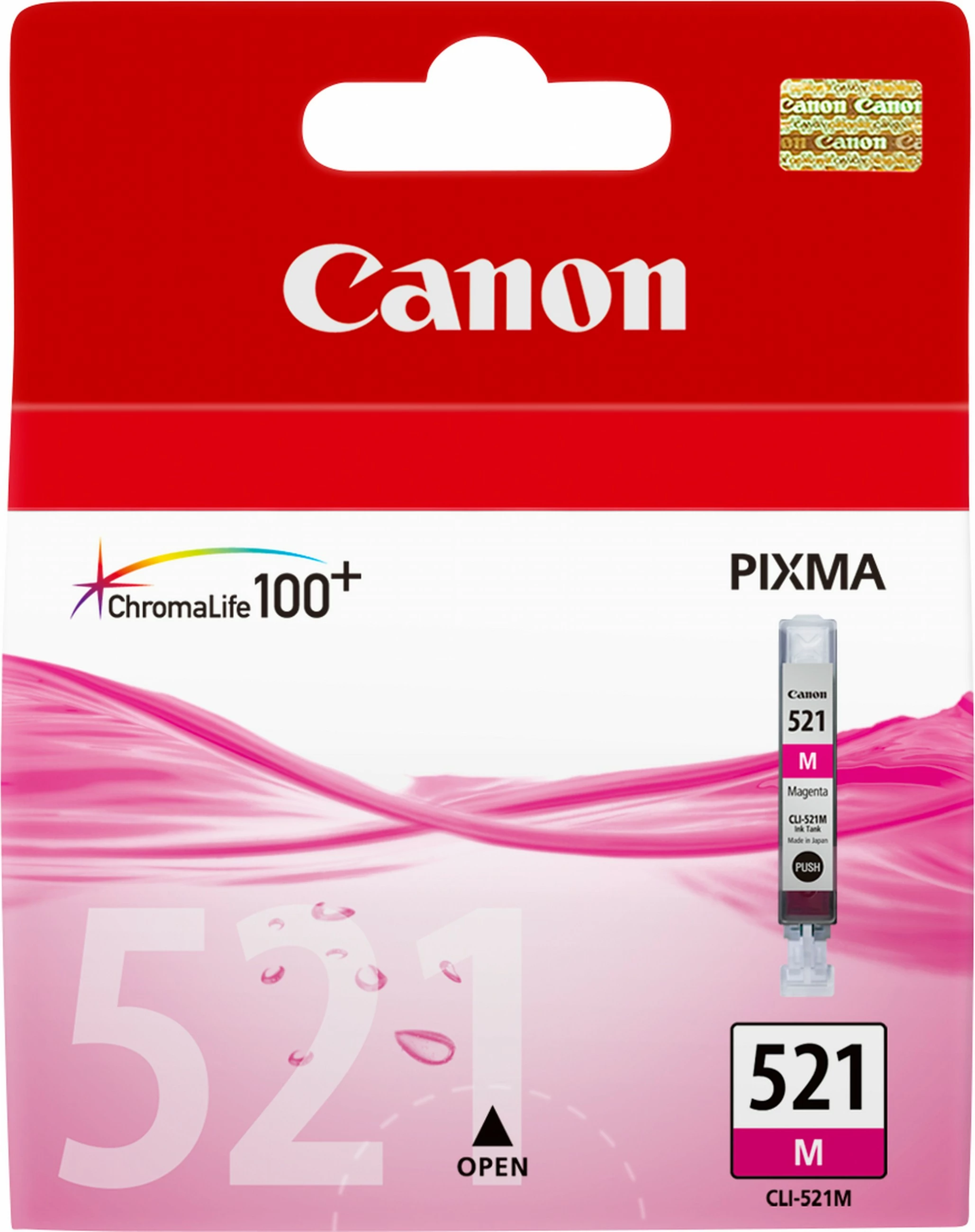 Barvilo magenta Canon CLI-521M, 1 kos