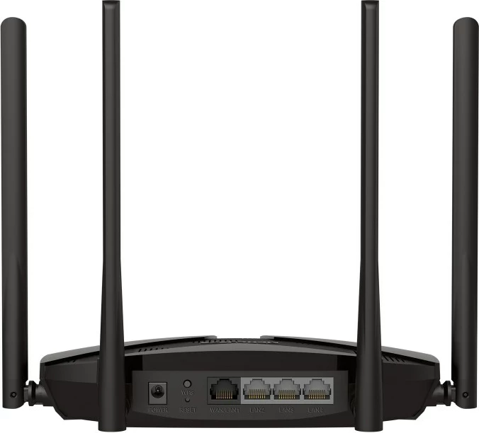 Ruter 3G/4G, 4 LAN porte, NanoSIM Mercusys MB235-4G, črn Ruter 3G/4G, 4 LAN porte, NanoSIM Mercusys MB235-4G, črn