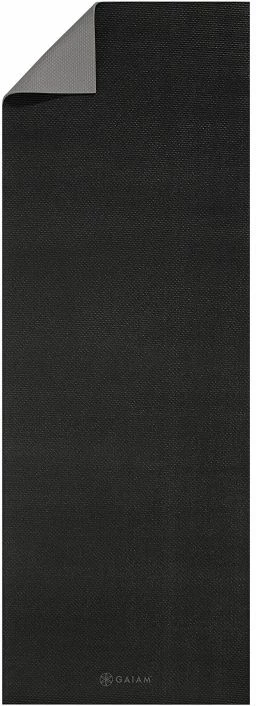 Joga podloga, GAIAM, za moške in ženske, črna