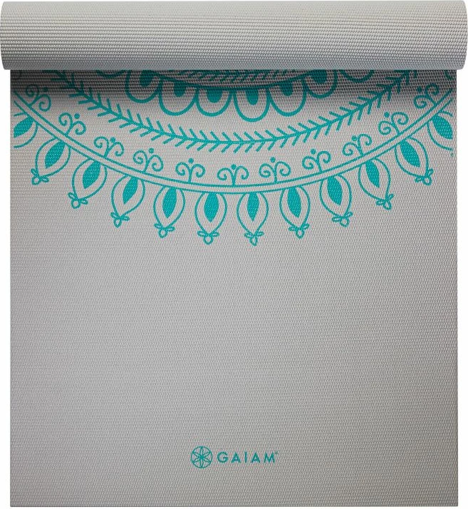 Joga podloga GAIAM, siva