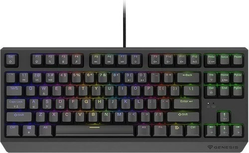 Mehanska tipkovnica TKL Genesis Thor 230, Outemu Brown, RGB, angleščina, črna