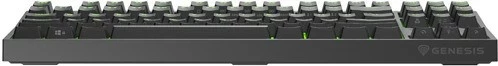 Mehanska tipkovnica Genesis Thor 404 TKL, RGB, Kailh Box Brown, črna