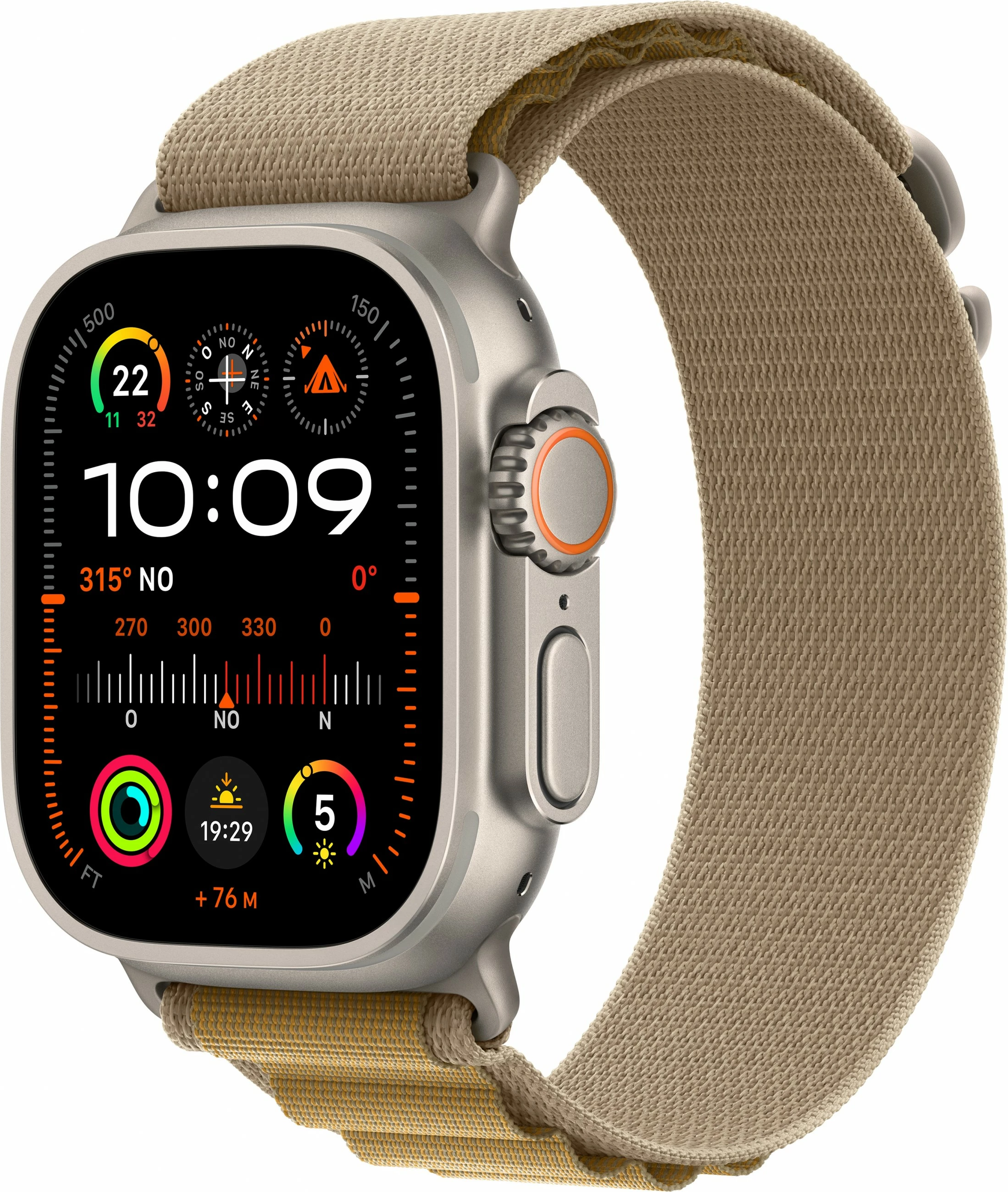 Pametna ura Apple Watch Ultra 2 GPS + Cellular 49mm, 64 GB, tan