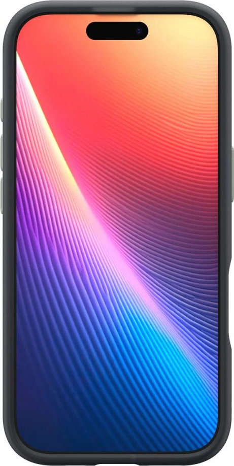 Ovitek Spigen Nano Pop MagSafe za iPhone 17, z integriranim MagSafe, poliuretan, črn