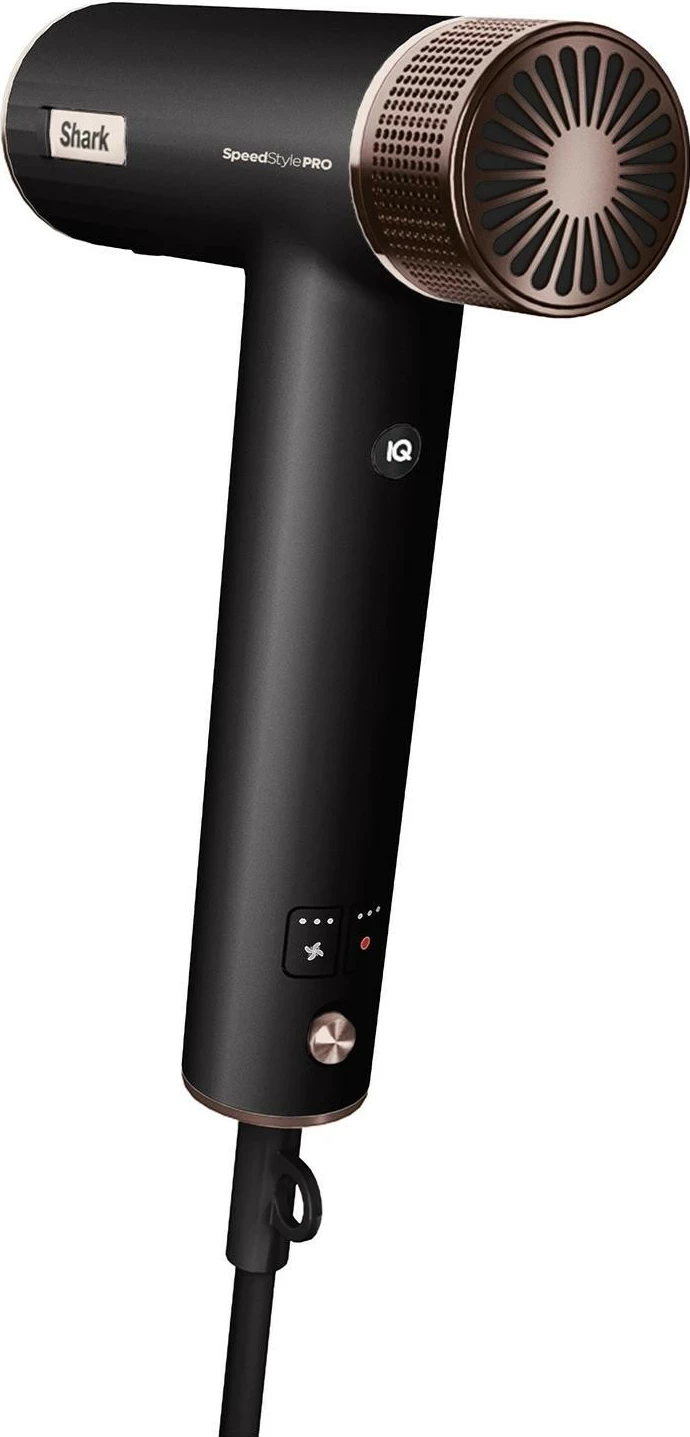 Sušilec za lase z ionizacijo Shark HD731EU, 1750 W, 3 nastavki, črn