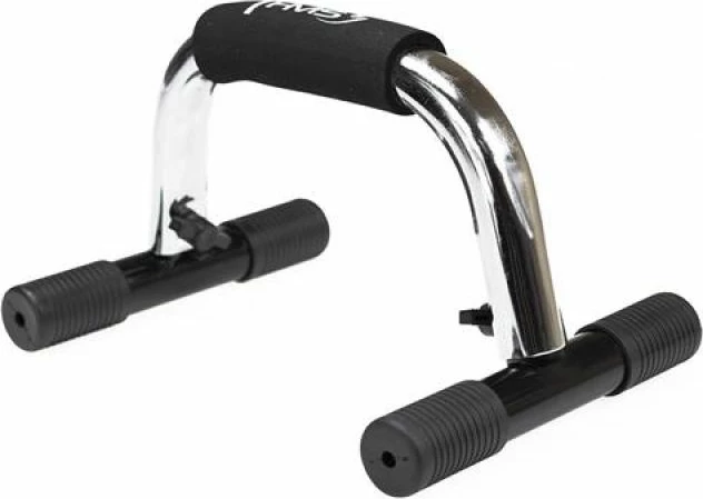 Dvojne ročne opore za vadbo, HMS, črne in srebrne