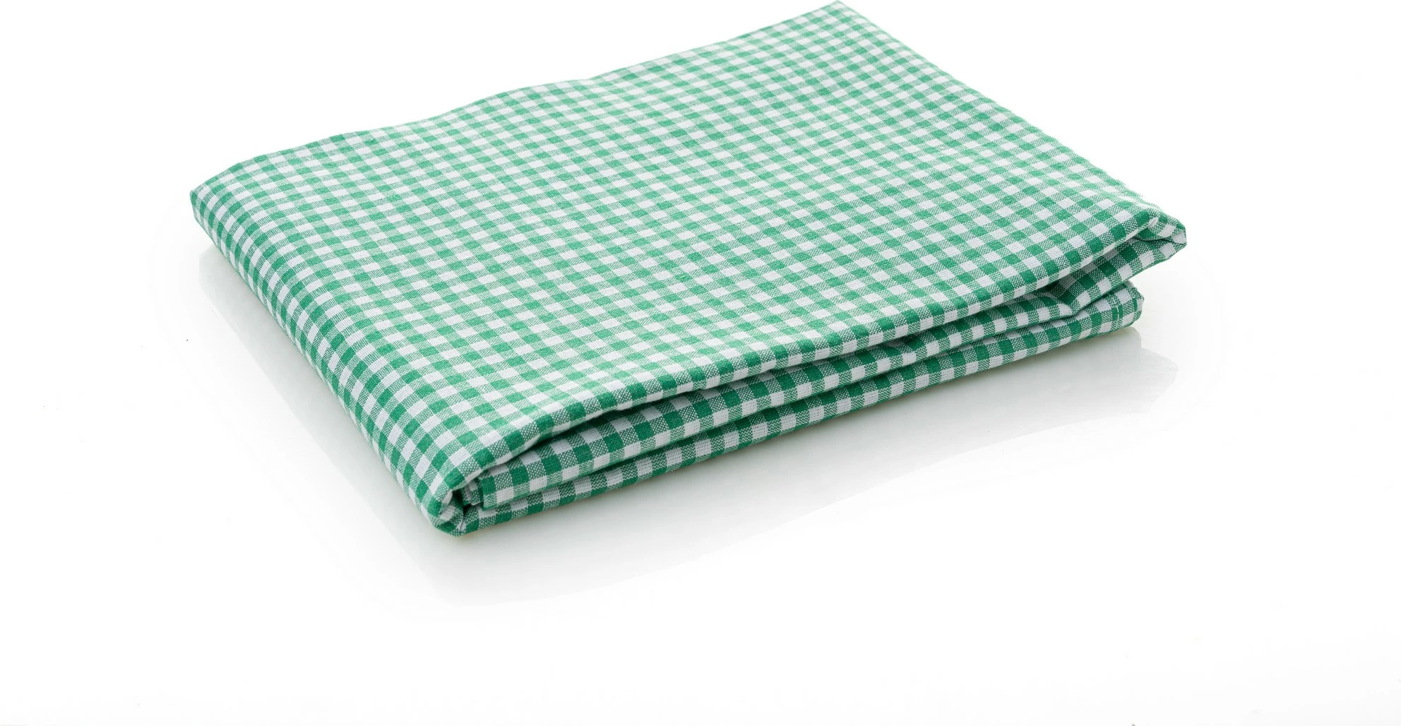 Namizna prt z zelenimi karo vzorci, Hermia, 170 x 170 cm