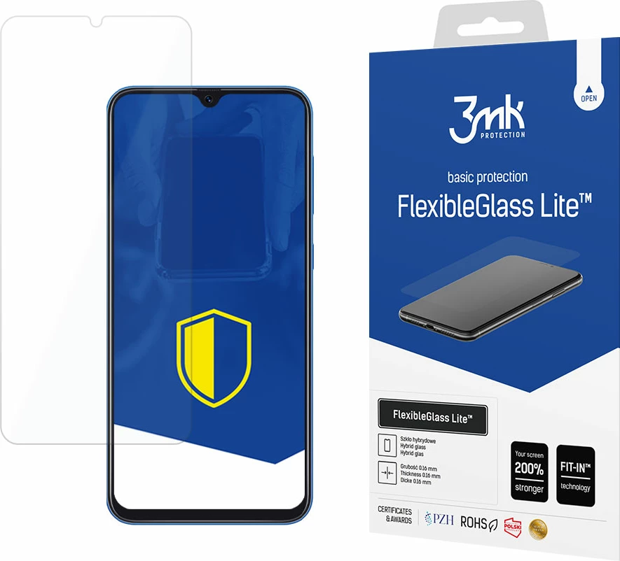 Zaščitno steklo FlexibleGlass Lite 3mk za Samsung Galaxy A50, prozorno