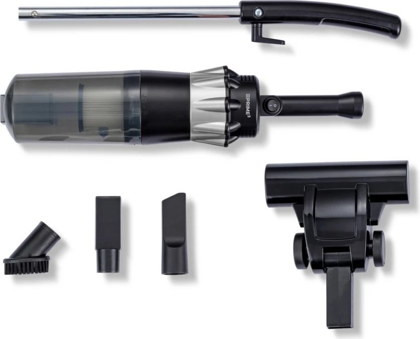 Vertikalni sesalnik PRIME3 SVC12, brez vrečke, 1,5 L, 800 W, črn/srebrn