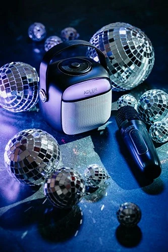 Karaoke zvočnik Adler AD 1199, črn