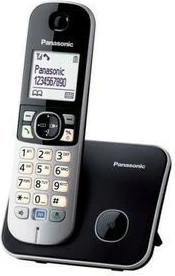 Brezžični telefon Panasonic KX-TG6811, DECT, črn
