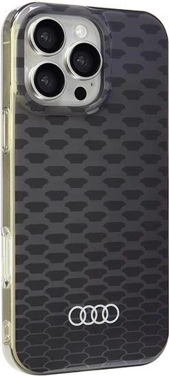 Ovitek za telefon z IML vzorcem šivov, MagSafe, za iPhone 16 Pro Max 6,9", Audi, črn