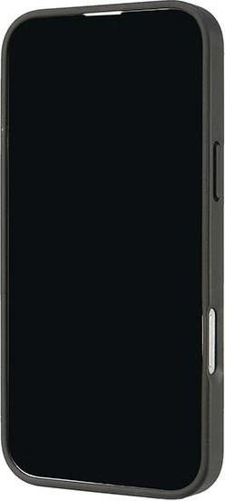 Ovitek za iPhone 16 Pro Max 6,9", iz sintetičnega usnja, črn, trdo ohišje, Audi