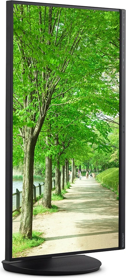 Monitor 27", 4K UHD, USB-C, LAN, črn, Sharp MultiSync EA272U