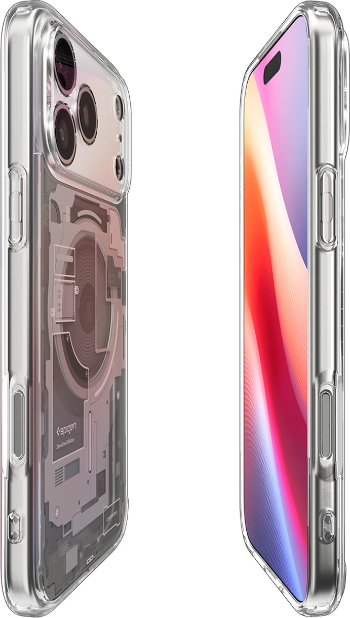 Zaščitna maska Spigen Ultra Hybrid MagSafe za iPhone 17 Pro, titansko