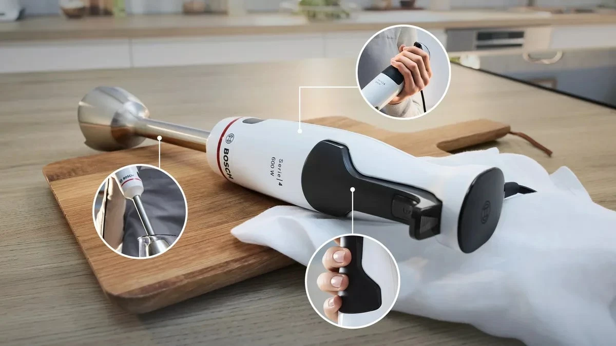 Ročni mešalnik Bosch MSM4W221, 600 W, bel