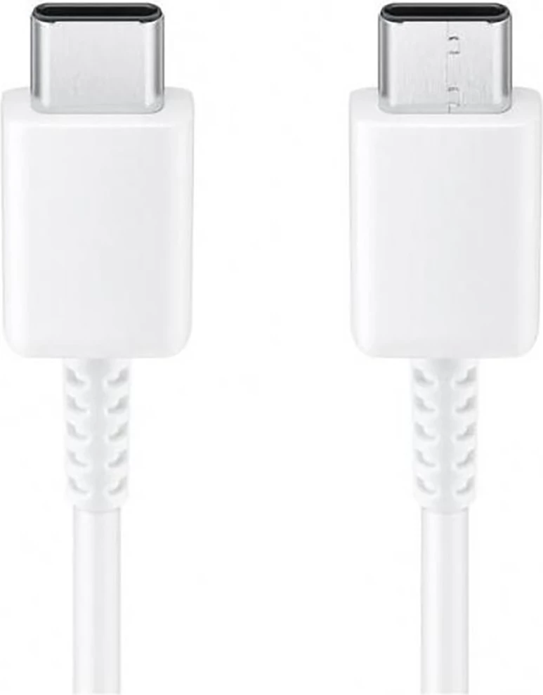 Kabel USB-C v USB-C, 1 m, 5A, bel, Samsung EP-DN975BWE