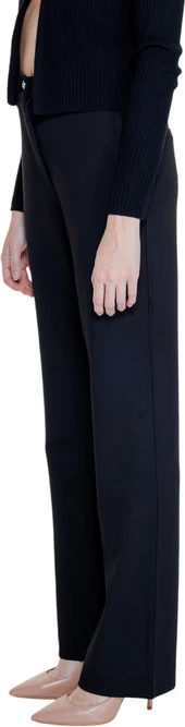 Hlače Guess ženske, črne