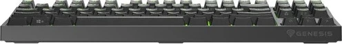 Mekančna tipkovnica TKL RGB Genesis Thor 404, črna