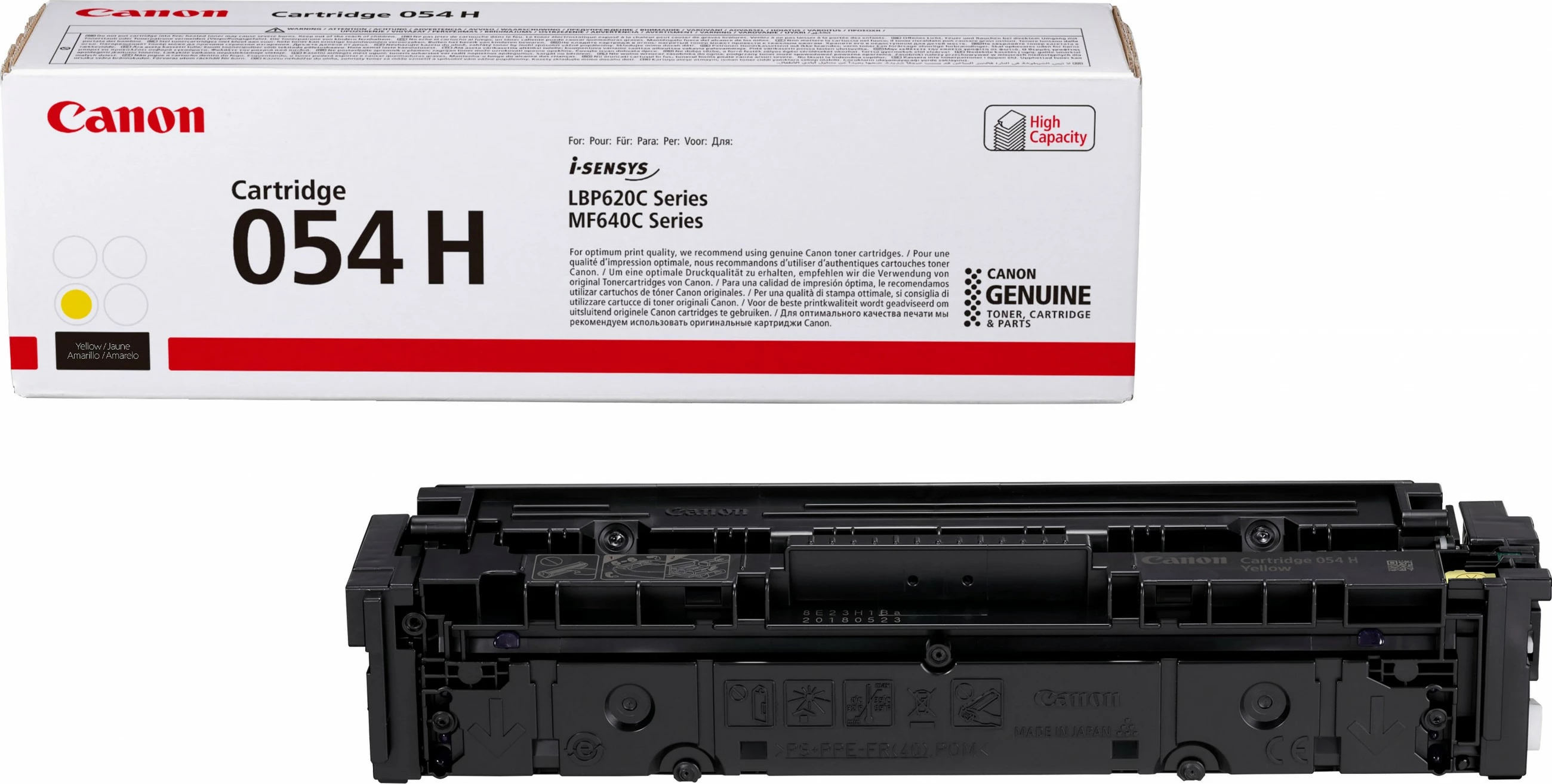 Rumeni toner Canon 054 H, 2300 strani
