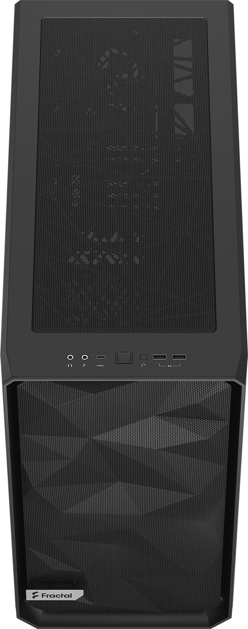 Ohišje Meshify 2 Fractal Design, Tower, ATX, EATX, micro ATX, Mini-ITX, črno