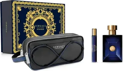 Eau de Toilette za moške, set 3-delni, 100 ml Versace Dylan Blue