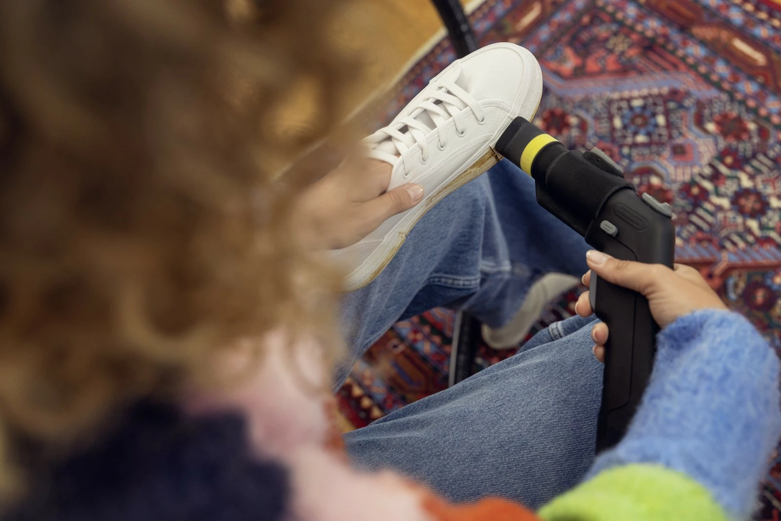 Krtača za čiščenje čevljev Shoe!Cleaner Karcher, za SE 3 Compact, SE 4, SE 5, SE 6, črno/rumena