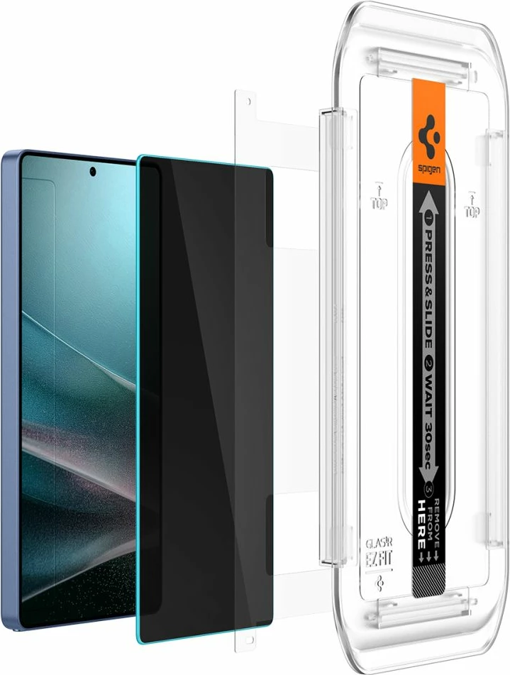 Zaščitno steklo Spigen Glas.TR Ez Fit Privacy za Samsung Galaxy S25 Ultra, 2 kosa