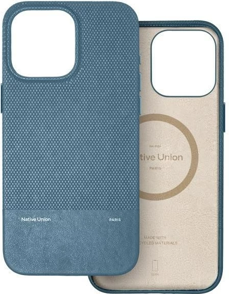 Ovitek (Re)Classic Native Union za iPhone, moder
