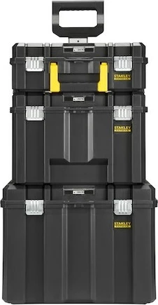 Modularna kaseta za orodje Stanley FATMAX FMST75753-9, črna, s kolesi